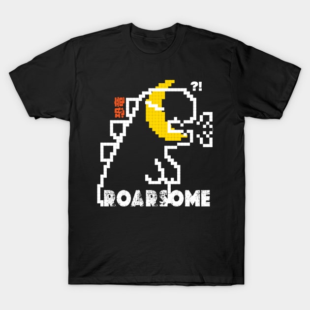 Roarsome dinosaur T-Shirt by SlyAR07